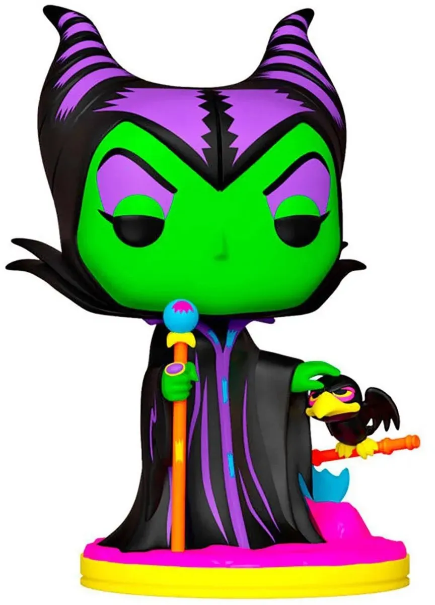 Disney Funko POP! Maleficent Blacklight Verzamelfiguur - 9cm - Multicolours
