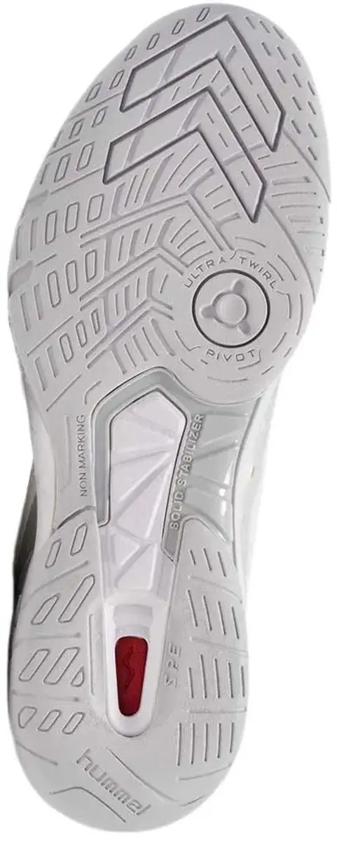 Hummel Handbal Speed Court Zaalschoenen 43 - Wit/Grijs