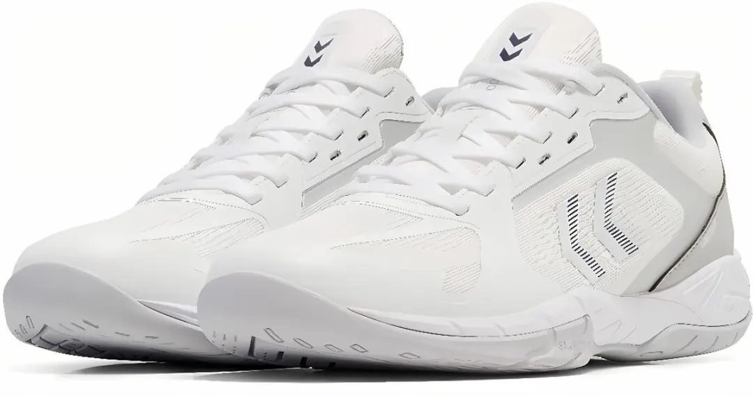Hummel Handbal Speed Court Zaalschoenen 43 - Wit/Grijs