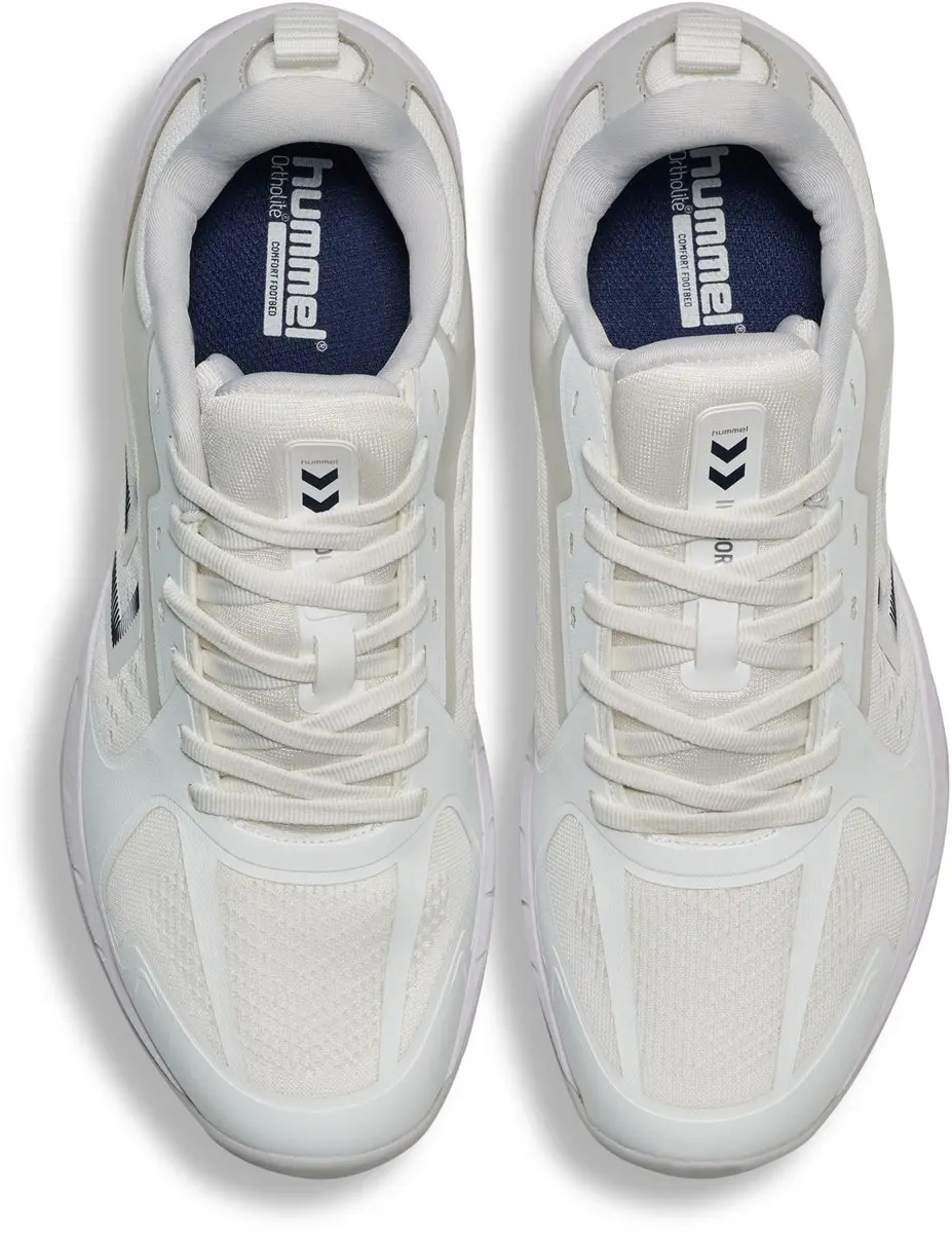 Hummel Handbal Speed Court Zaalschoenen 43 - Wit/Grijs