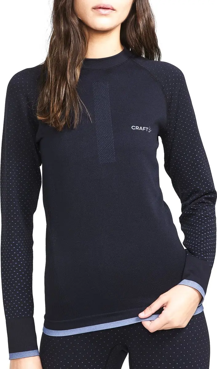 Craft ADV Warm Intensity Thermoshirt Dames - XL - Zwart - afbeelding 6 van 6