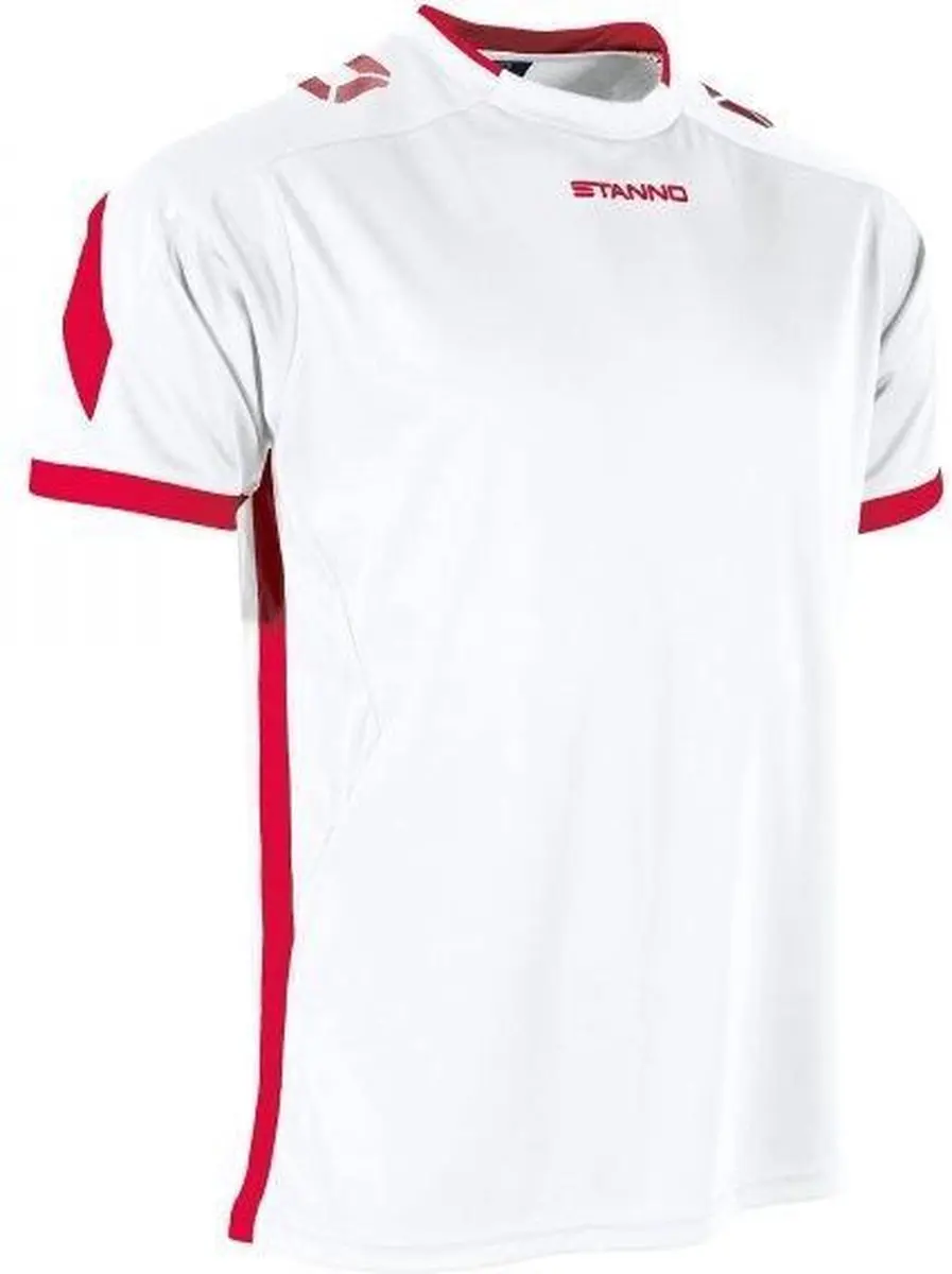Stanno Drive Match Shirt - Maat L - Wit/Rood