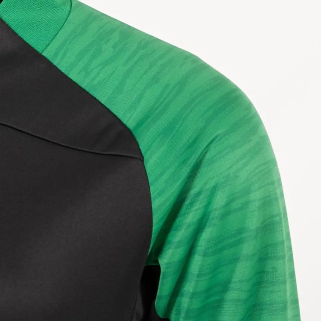 Stanno Bolt Full Zip Top Dames XS - Zwart/Groen