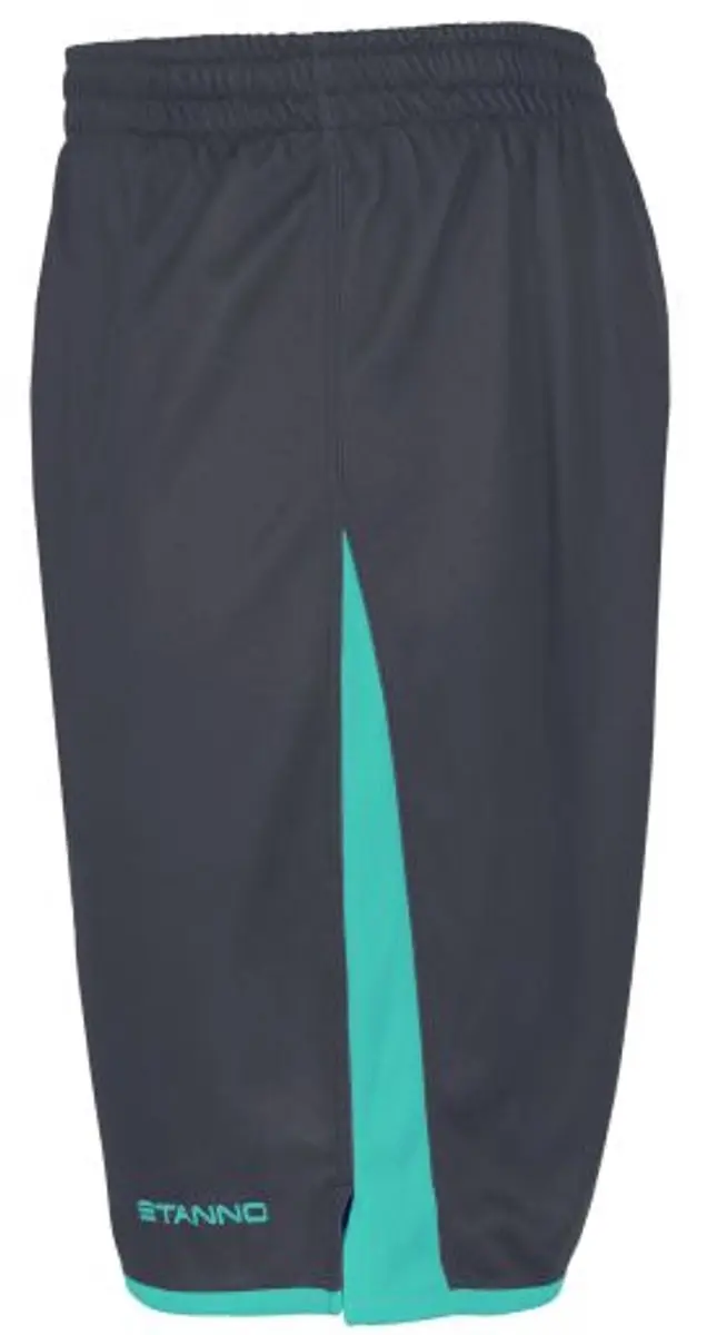 Stanno Altius Shorts Sportbroek S - Antraciet/Mint Groen