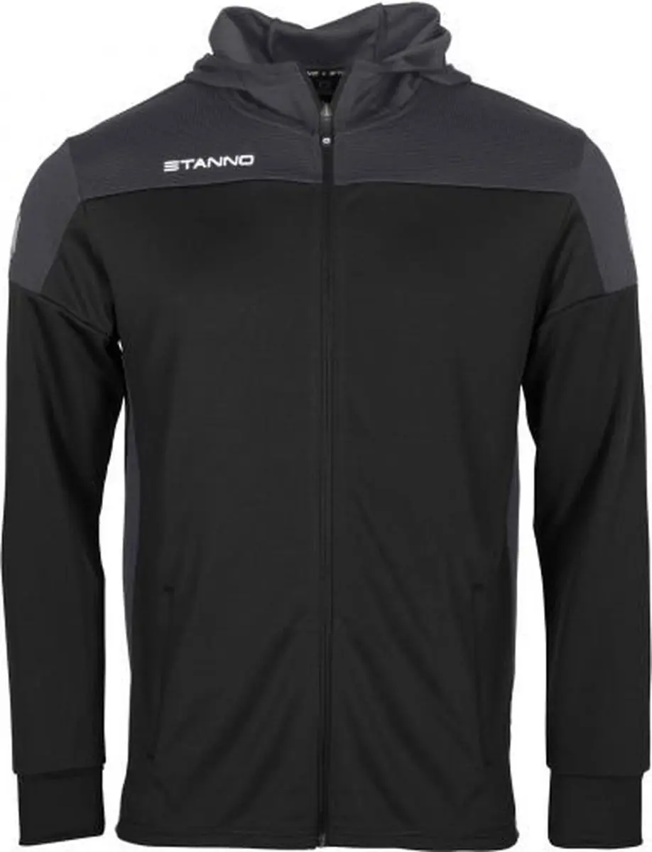 Stanno Pride Full Zip Hooded 152 - Zwart