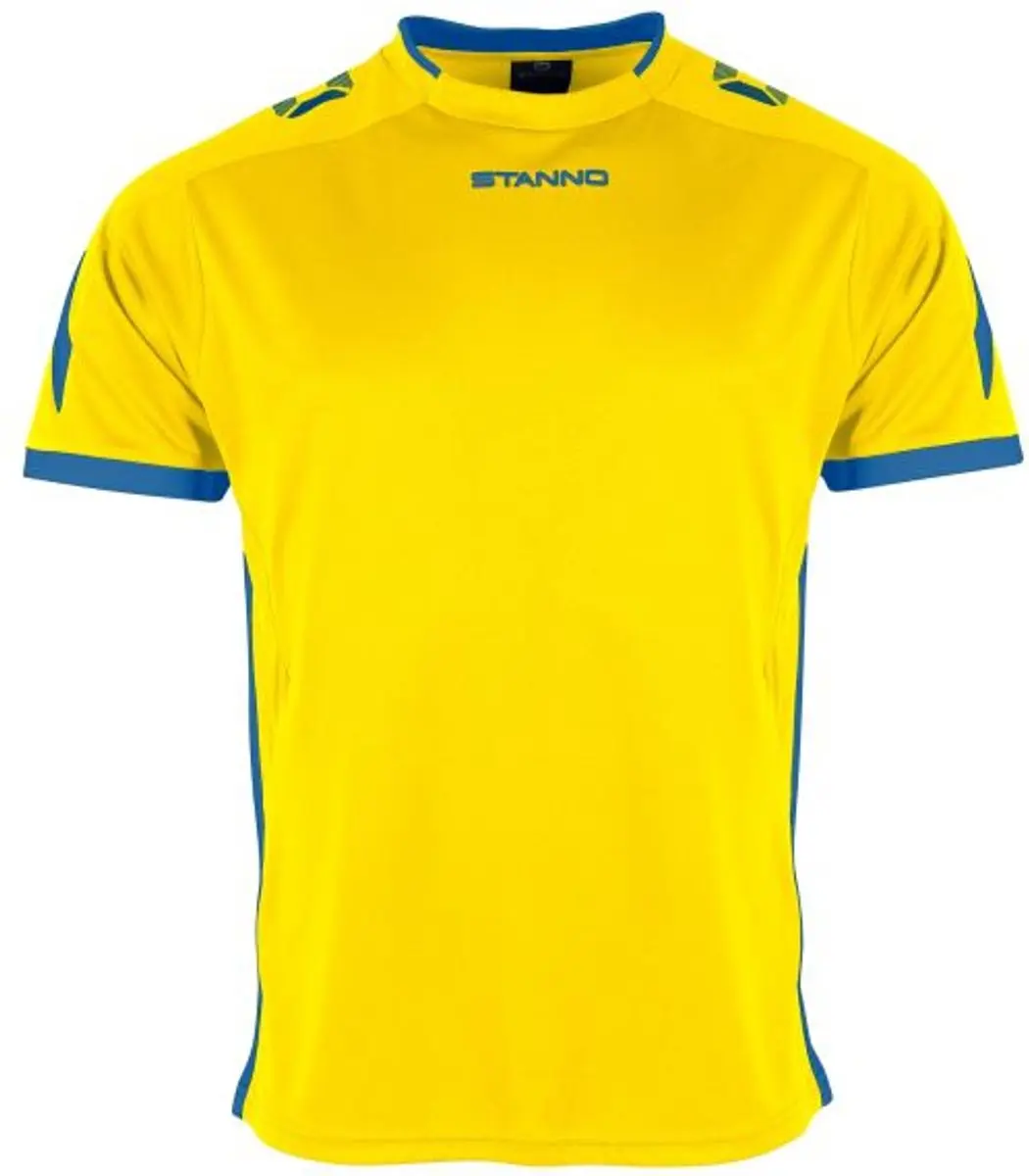 Stanno Drive Match Shirt - Geel/Blauw S