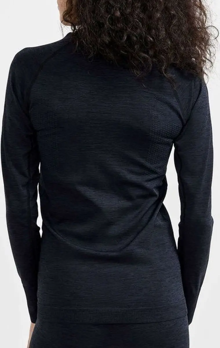 Craft Thermoshirt Dames Lange Mouw - Maat M - Donkerblauw