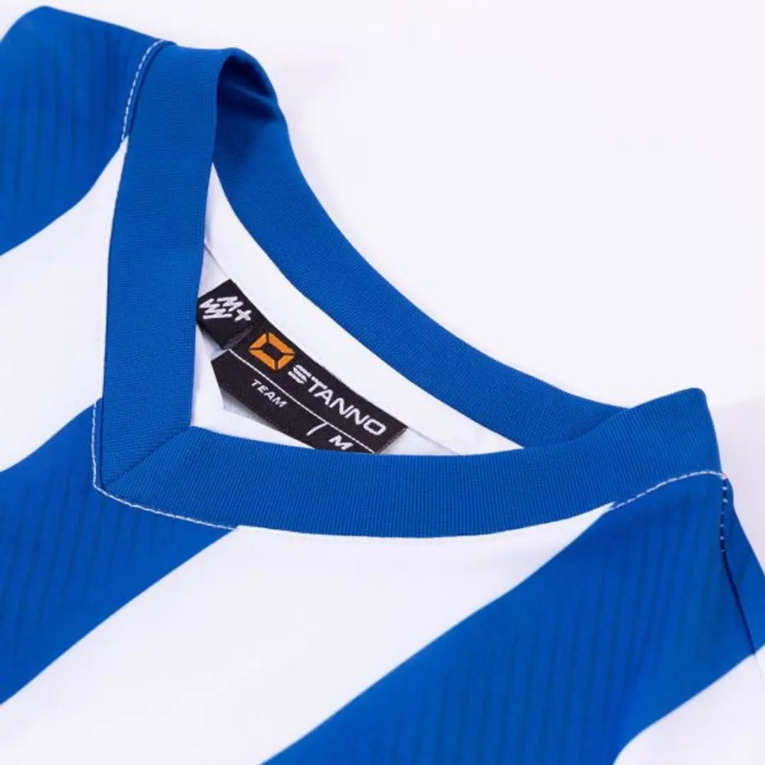 Stanno Aspire Long Sleeve Shirt L - Blauw/Wit