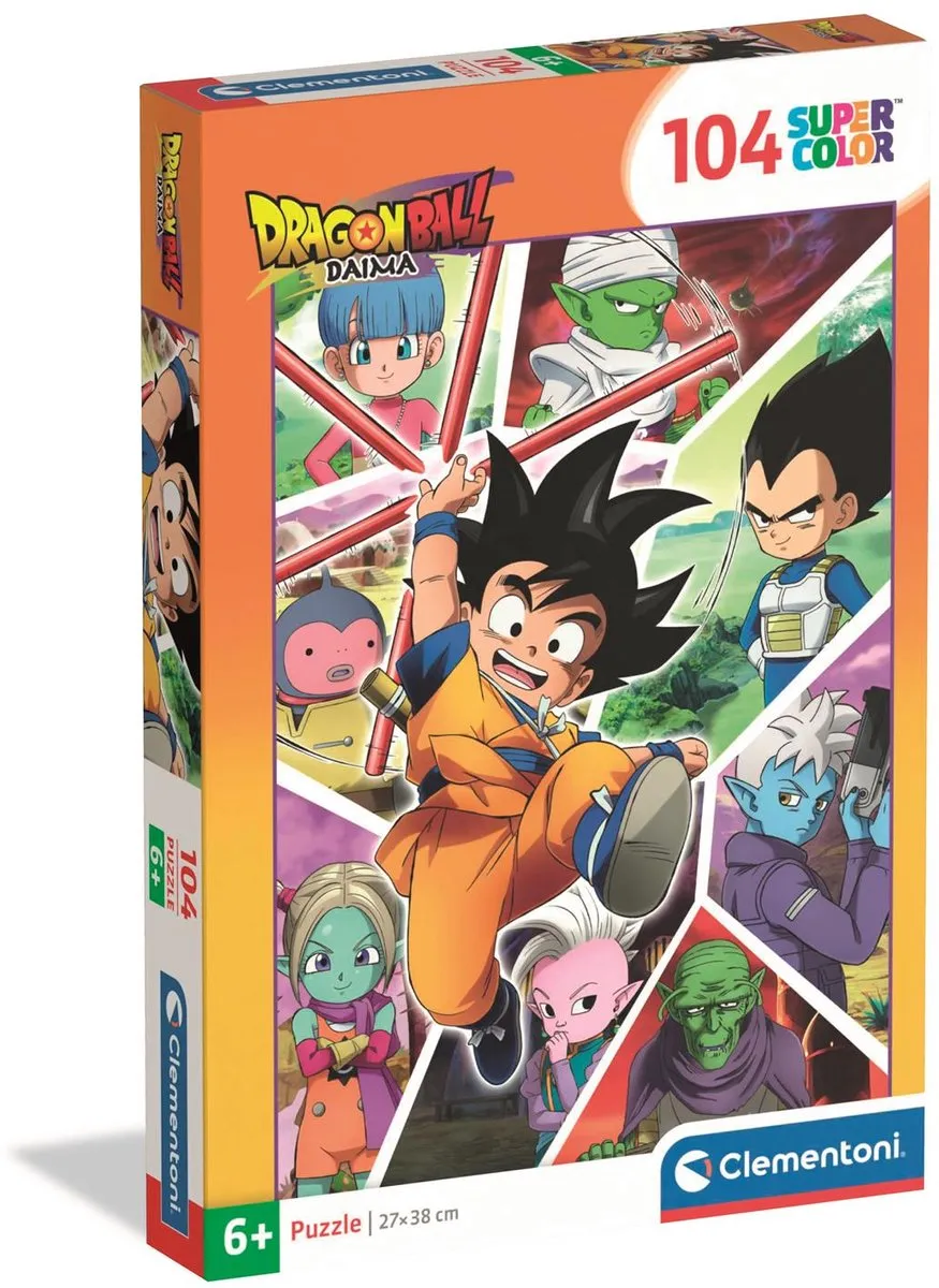 Clementoni Dragon Ball Daima Puzzel 104 Stuks