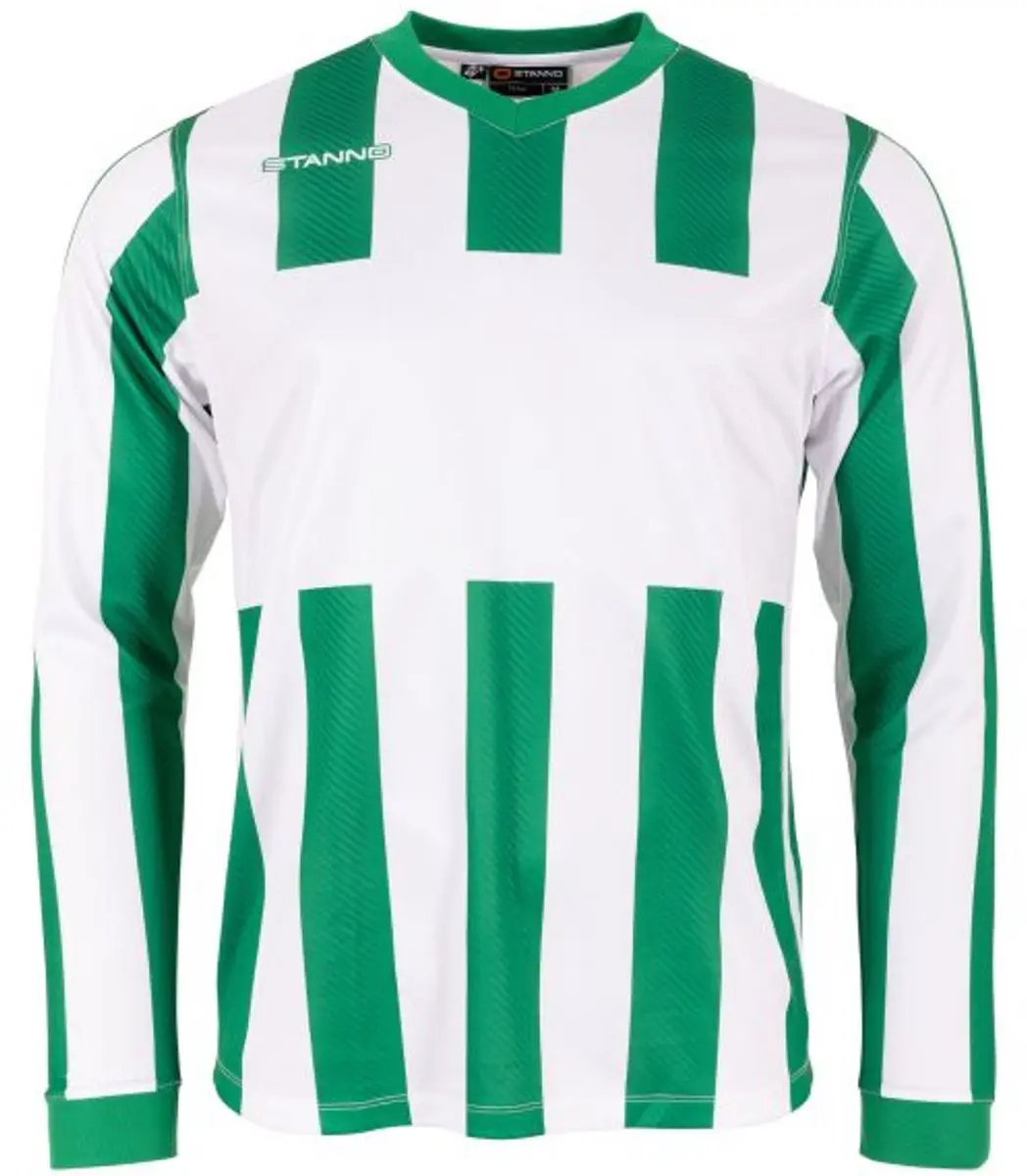Stanno Aspire Long Sleeve Shirt 411005-1200-3XL - XXXL Groen/Wit