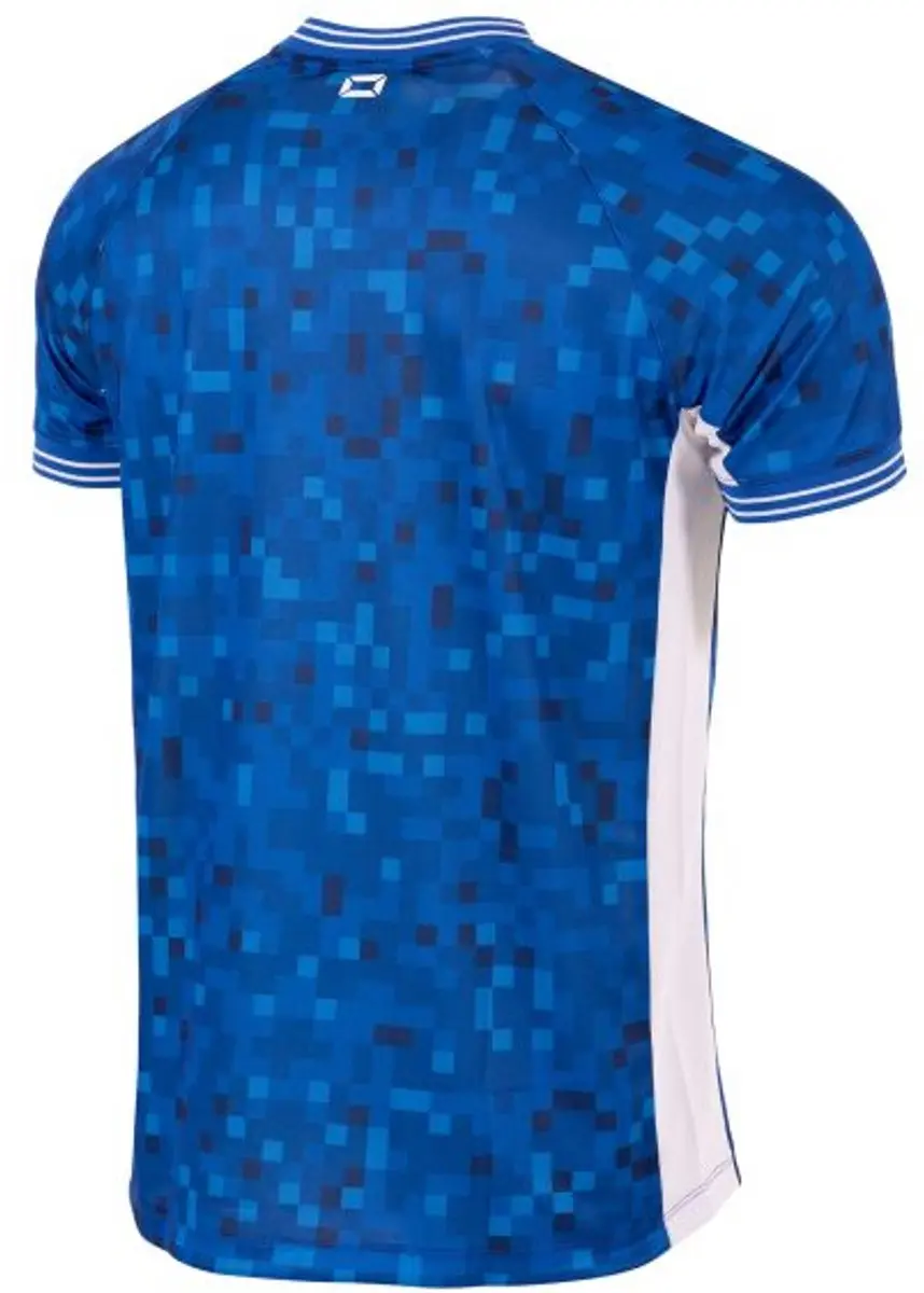 Stanno Pixel Shirt 140 - Blauw/Wit