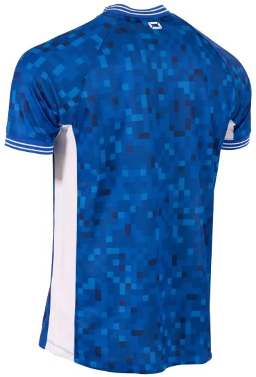 Stanno Pixel Shirt 140 - Blauw/Wit