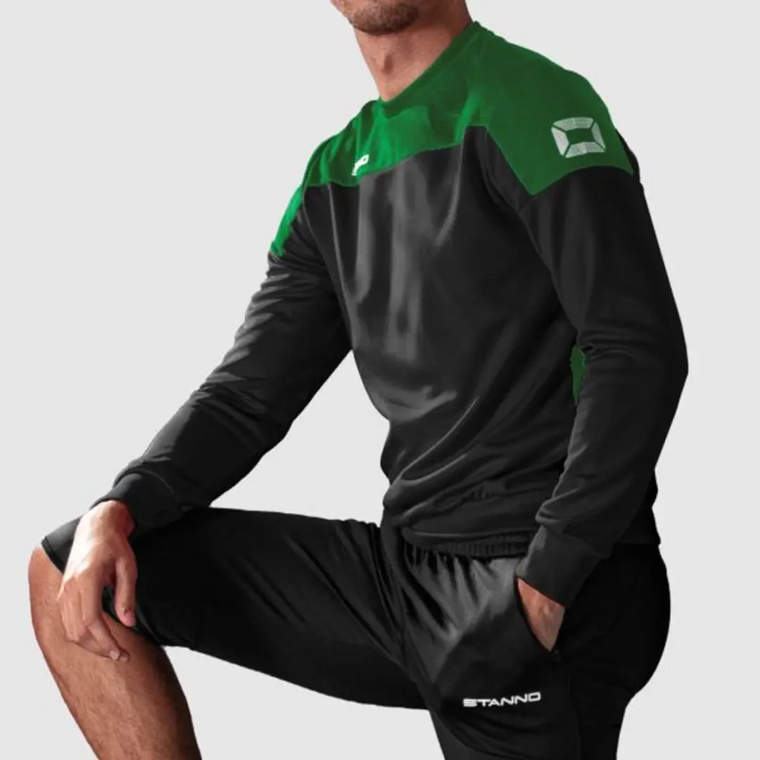 Stanno Pride Top Round Neck Sporttrui XXL - Zwart/ Groen