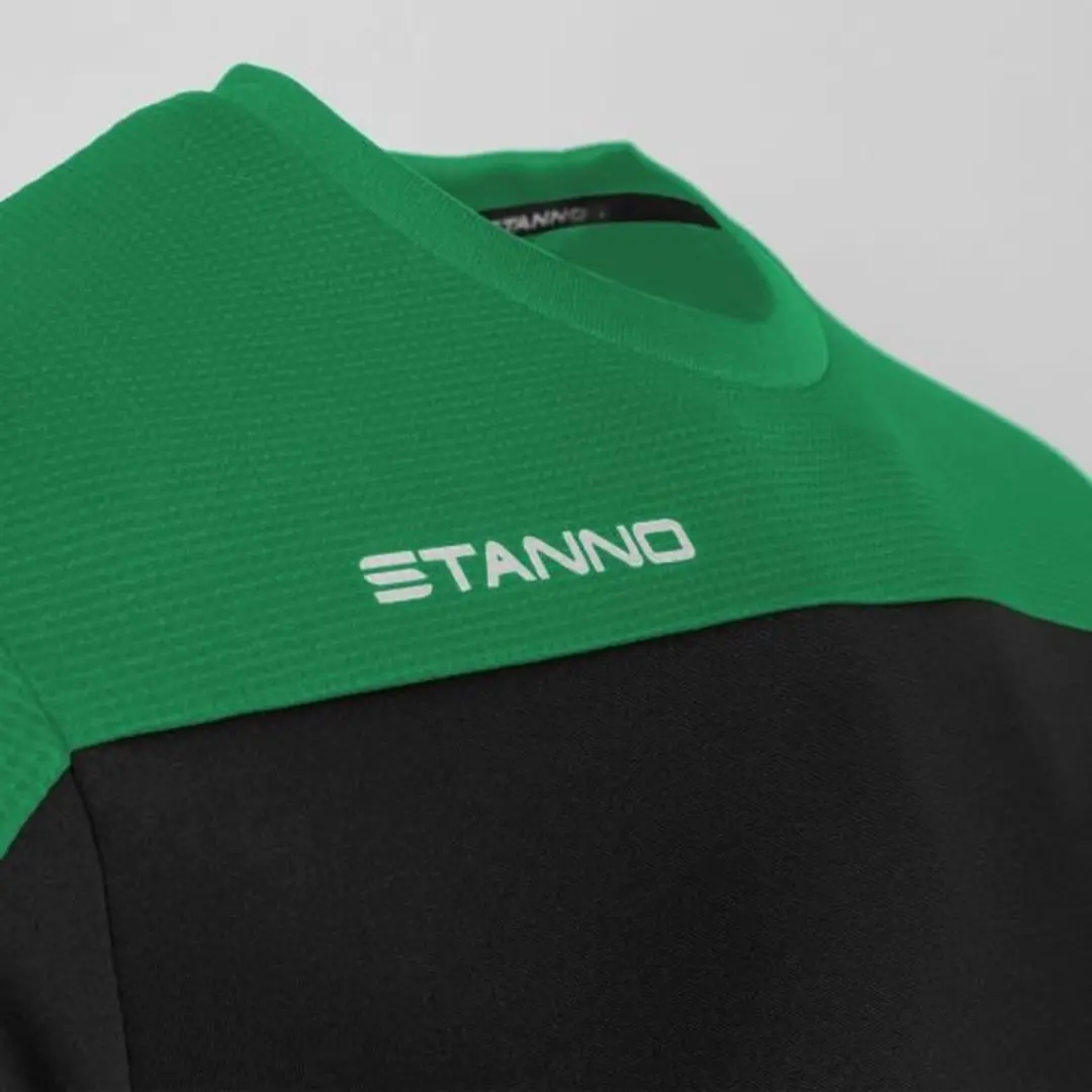 Stanno Pride Top Round Neck Sporttrui XXL - Zwart/ Groen - afbeelding 6 van 6