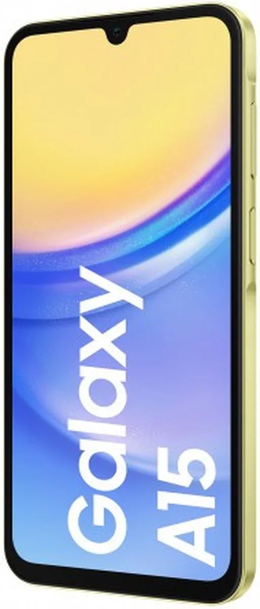Samsung Galaxy A15 5G SM-A156BZYDEUB - 128GB - Geel - afbeelding 6 van 6