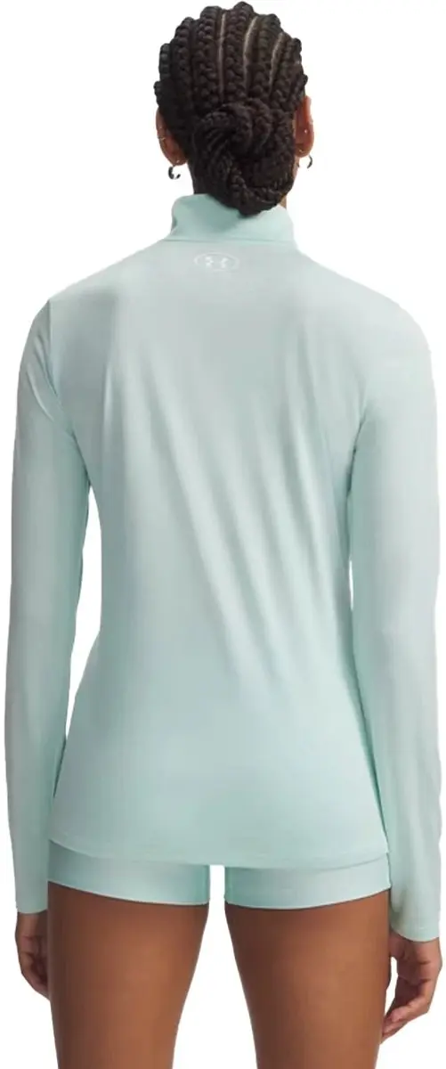 Under Armour Tech 1/2 Zip Twist-GRN Dames Sporttrui - S - Refresh Mint/Wit