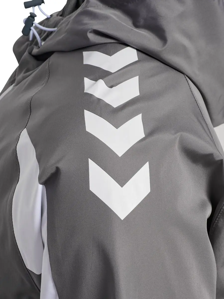 Hummel HMLCORE 2.0 All-Weather Jacket - Steel Gray/Wit