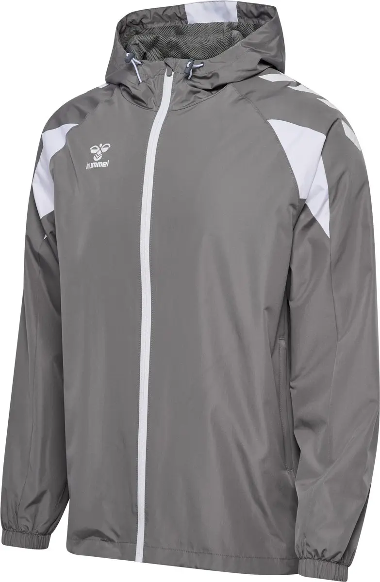 Hummel HMLCORE 2.0 All-Weather Jacket - Steel Gray/Wit