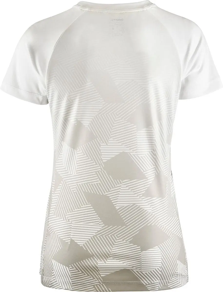 Craft Premier Fade Shirt Dames Korte Mouw - Wit S - afbeelding 6 van 6