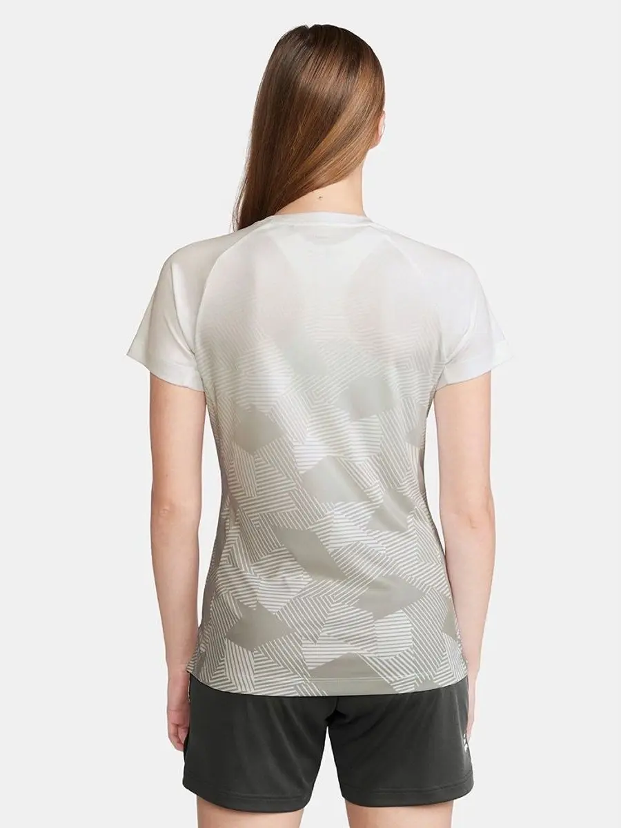 Craft Premier Fade Shirt Dames Korte Mouw - Wit S