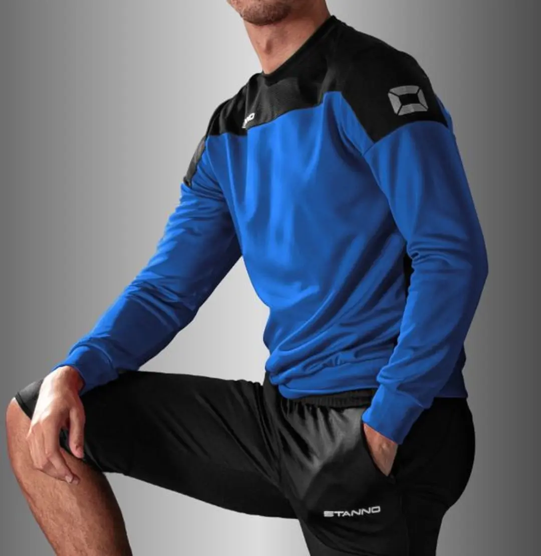Stanno Pride Top Round Neck Sporttrui - XL - Blauw/Zwart