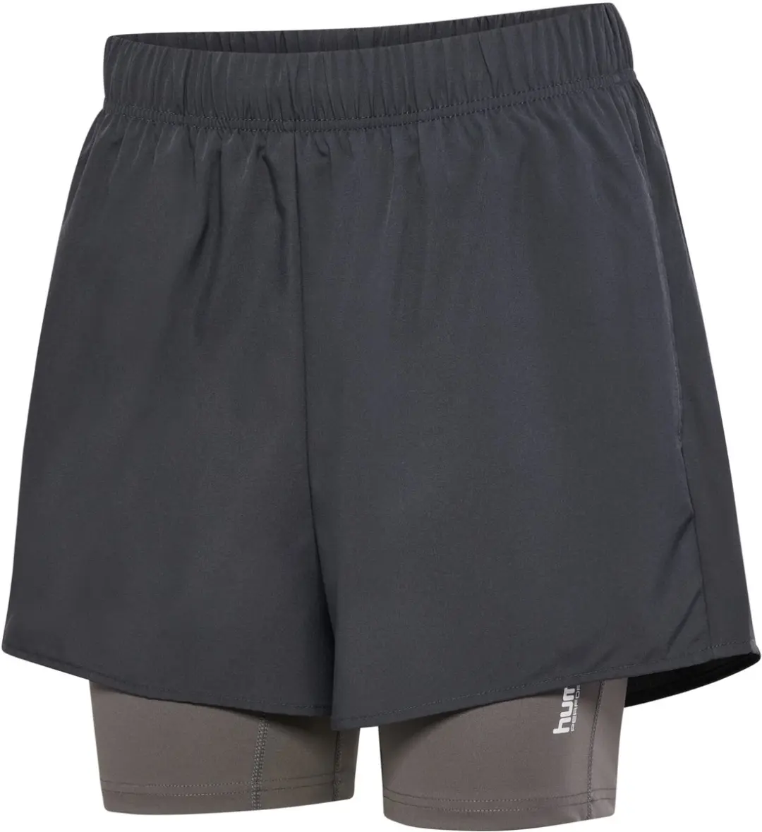Hummel Intensity W 2-in-1 Sportshort - Ebony - XL
