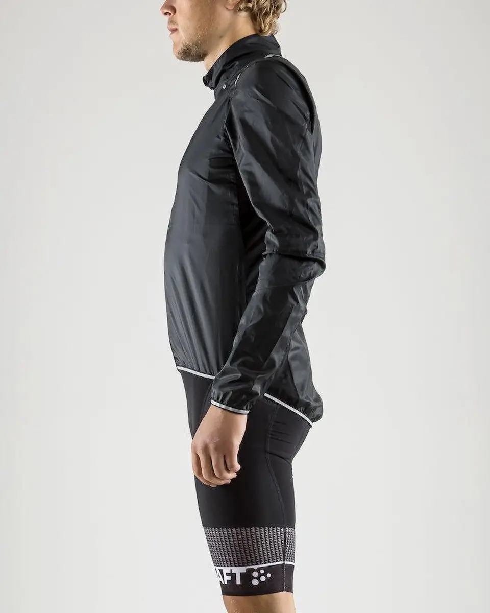 Craft Lithe Heren Fietsjack - XXL - Zwart