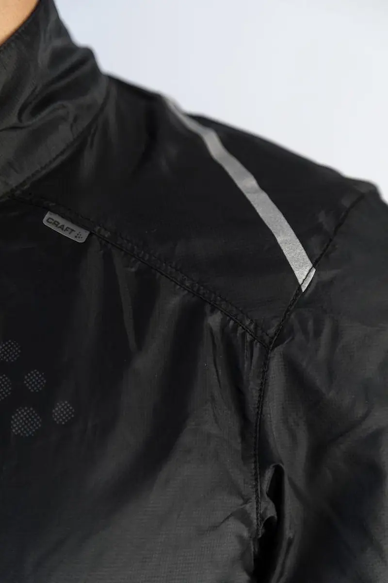Craft Lithe Heren Fietsjack - XXL - Zwart - afbeelding 6 van 6