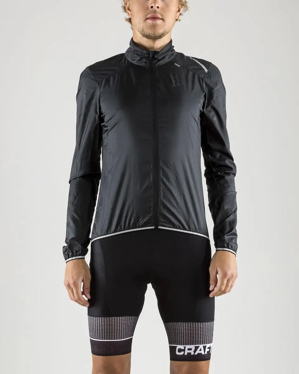 Craft Lithe Heren Fietsjack - XXL - Zwart