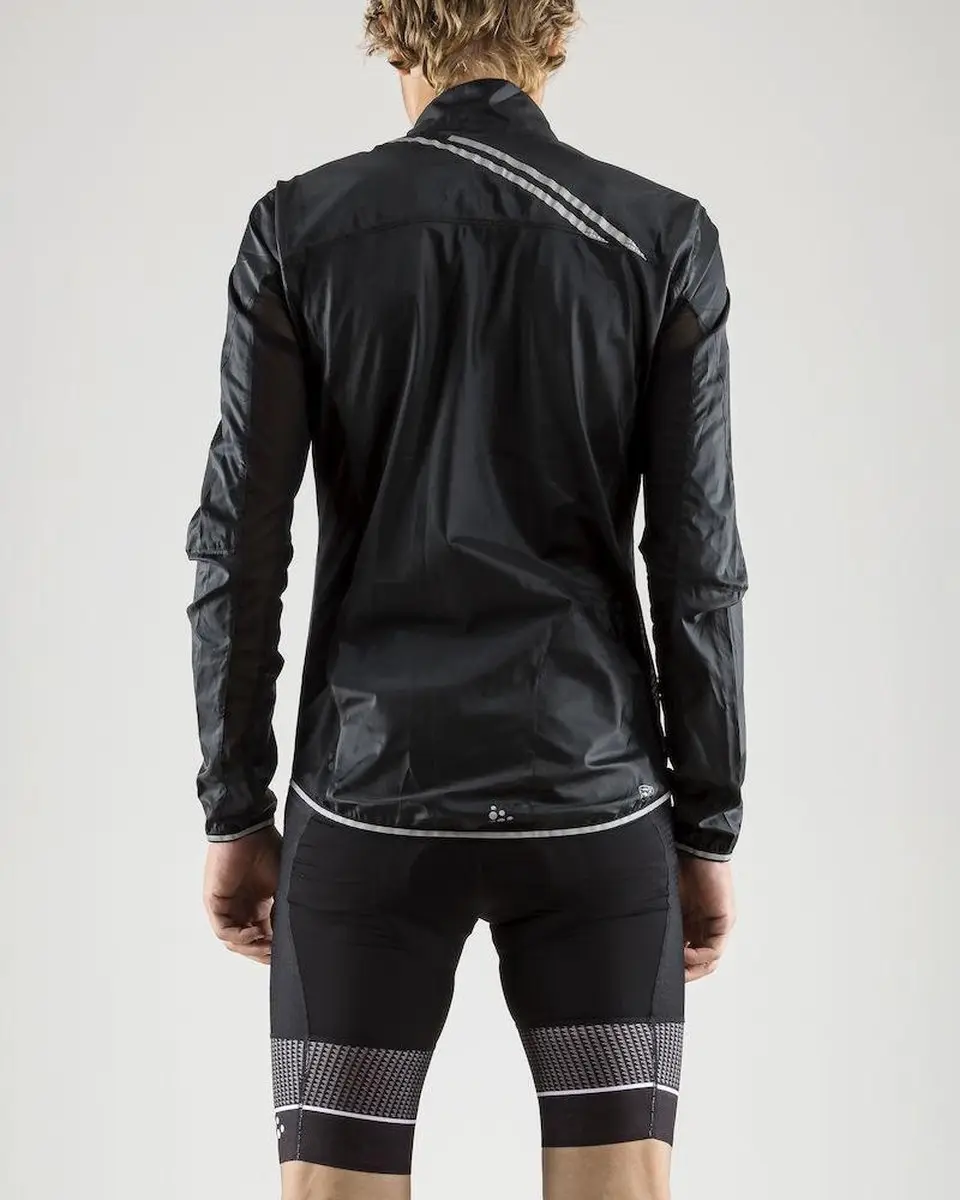 Craft Lithe Heren Fietsjack - XXL - Zwart