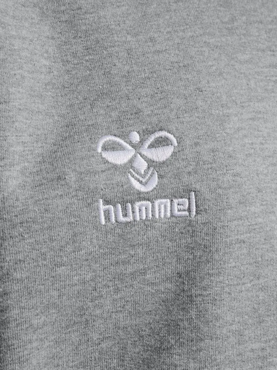 Hummel Hmlgo 2.0 Zip Hoodie Kids 140 - Grey Melange