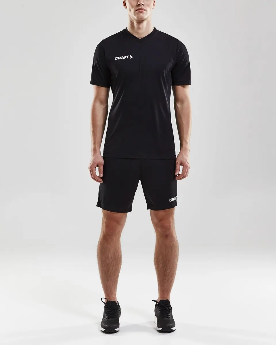 Craft Squad Jersey Solid - M - Zwart/Wit