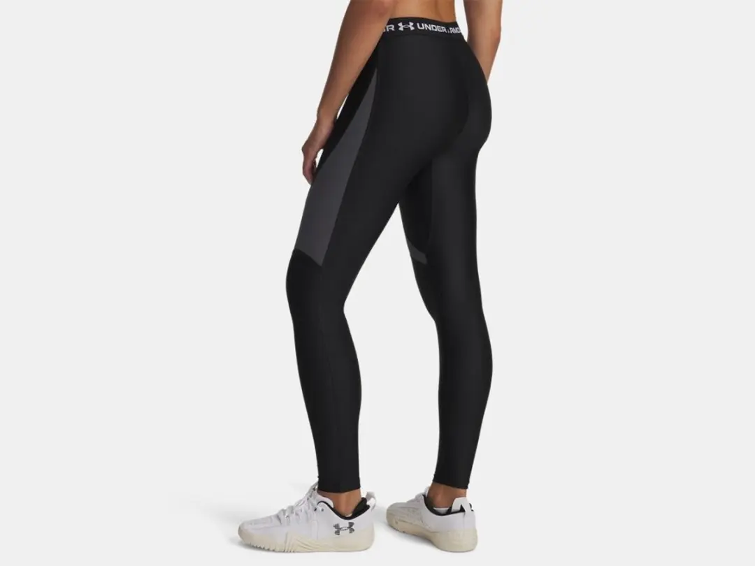 Under Armour HeatGear Rib Leggings - M - Zwart