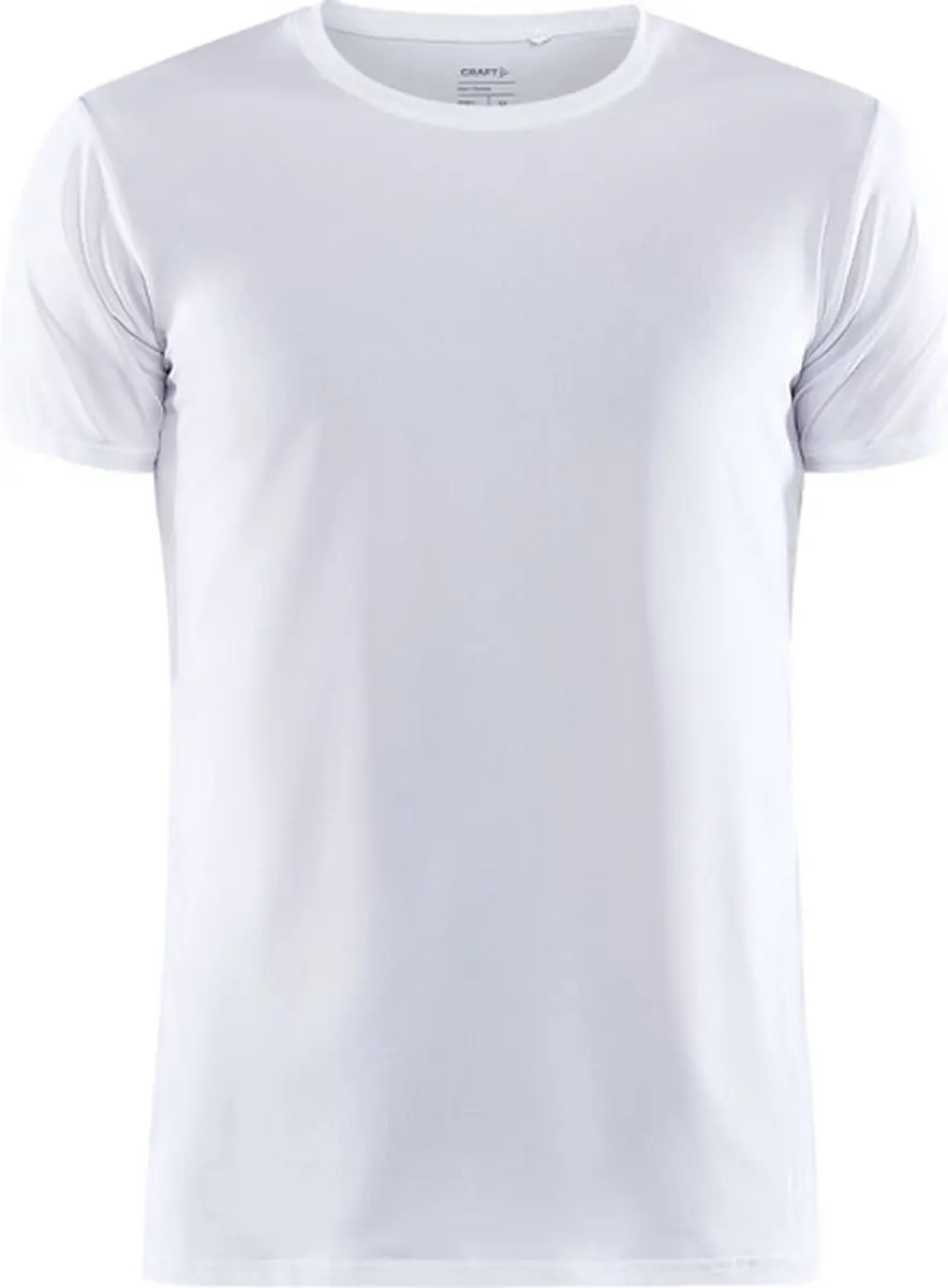 Craft Core Dry Tee Heren - Wit - S
