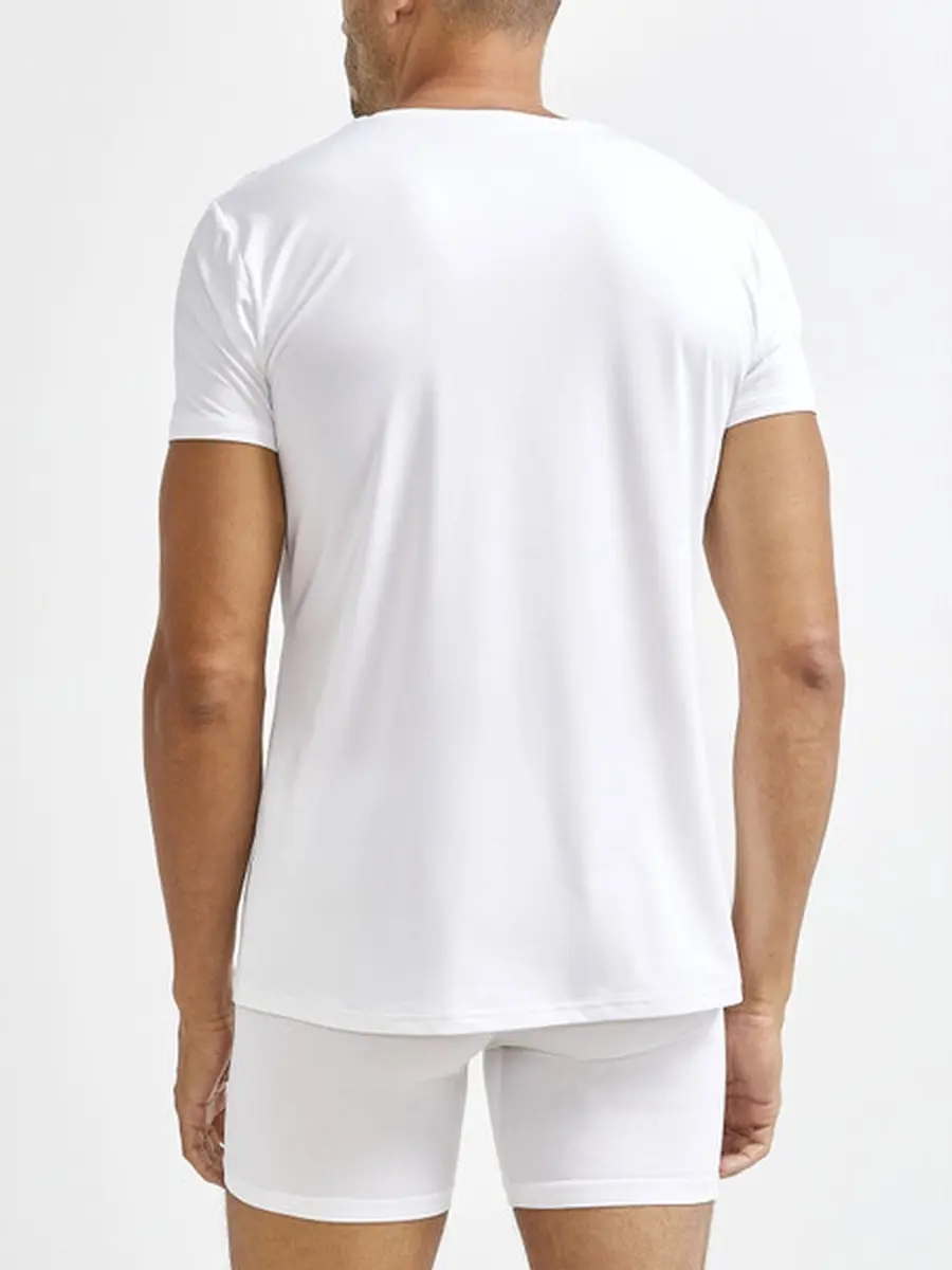 Craft Core Dry Tee Heren - Wit - S