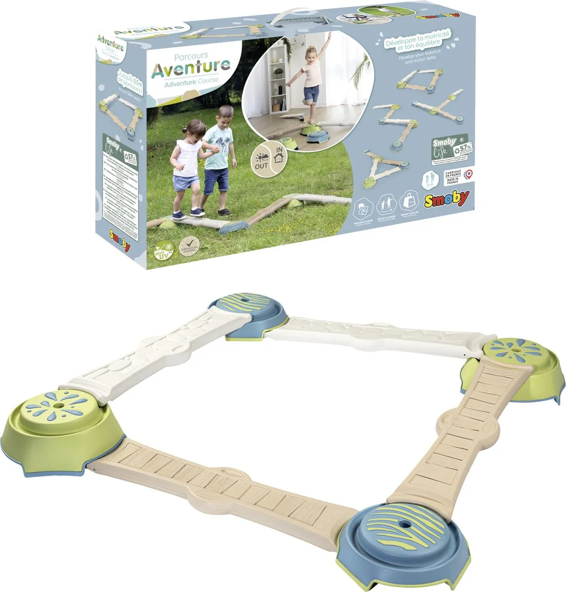 Smoby Life Avonturen Evenwichtsparcours