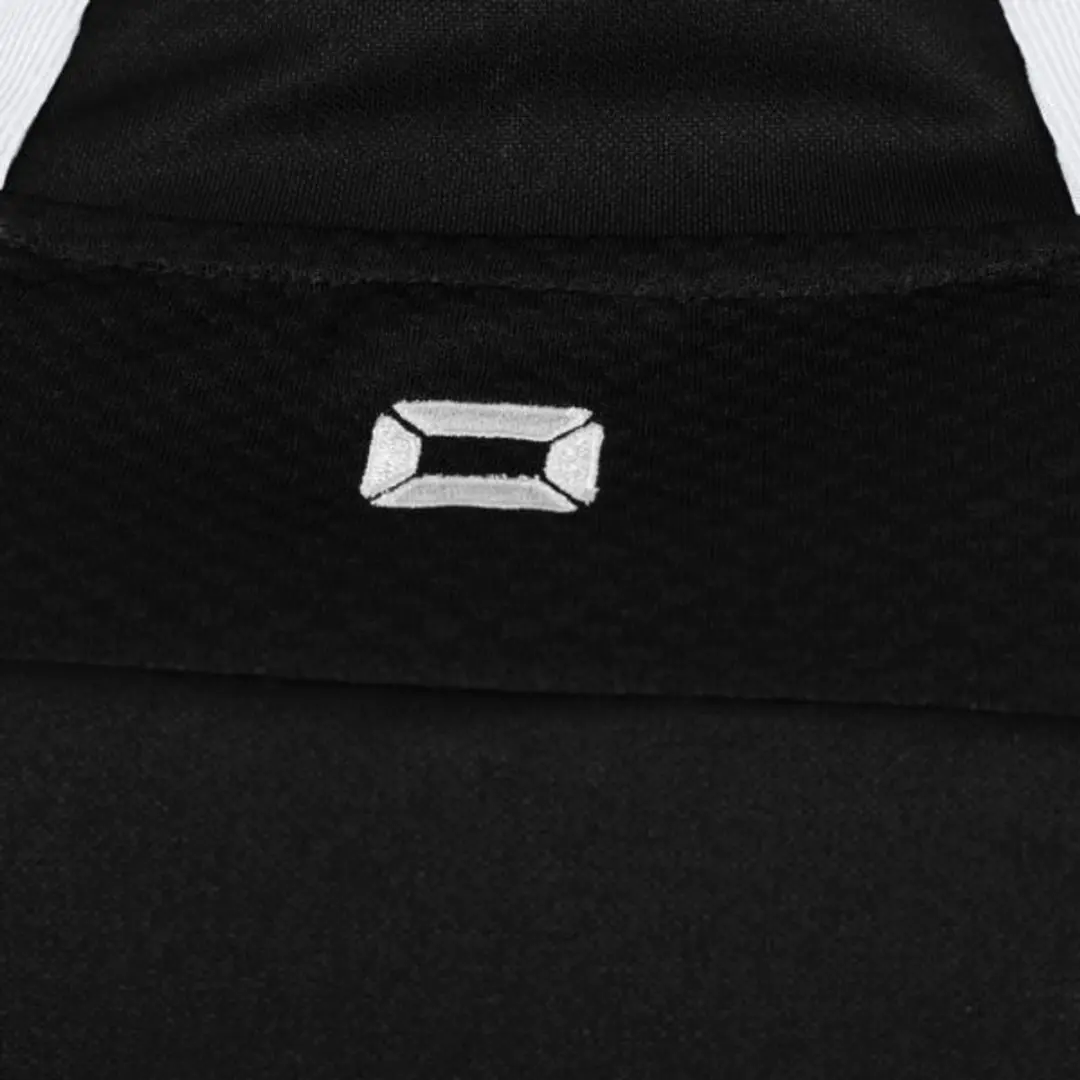 Stanno Stadio Full Zip Top 140 - Zwart/Wit