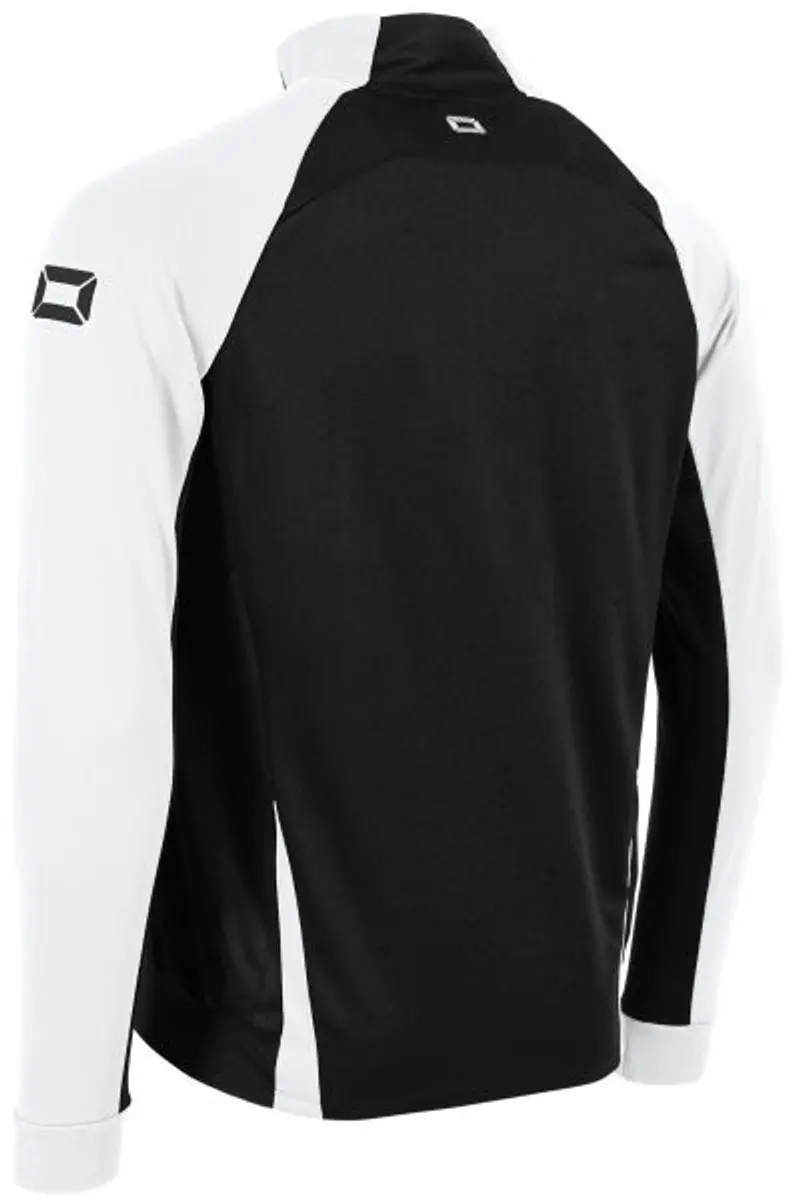 Stanno Stadio Full Zip Top 140 - Zwart/Wit