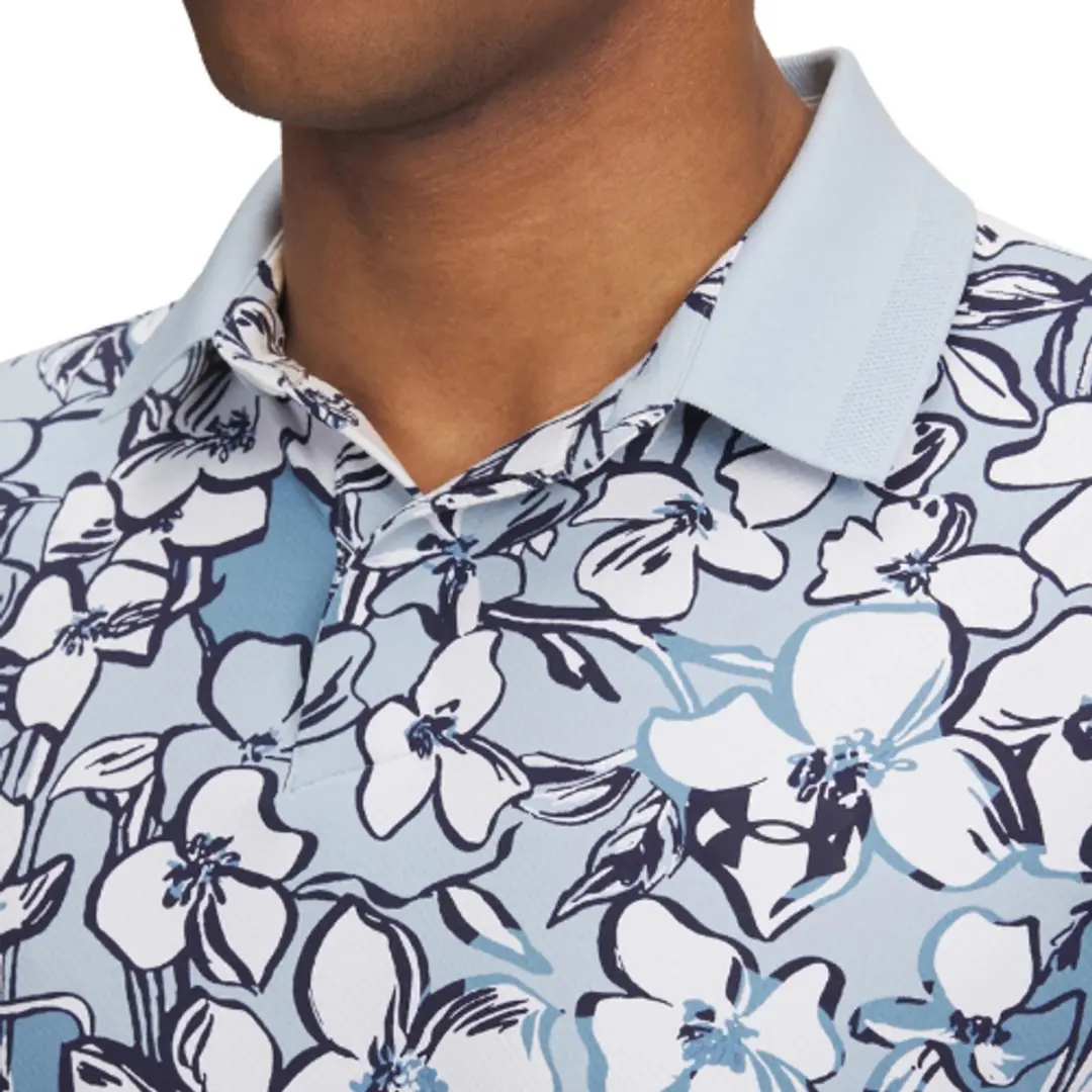 Under Armour Golf Drive Chill Polo Heren - L - Blauw
