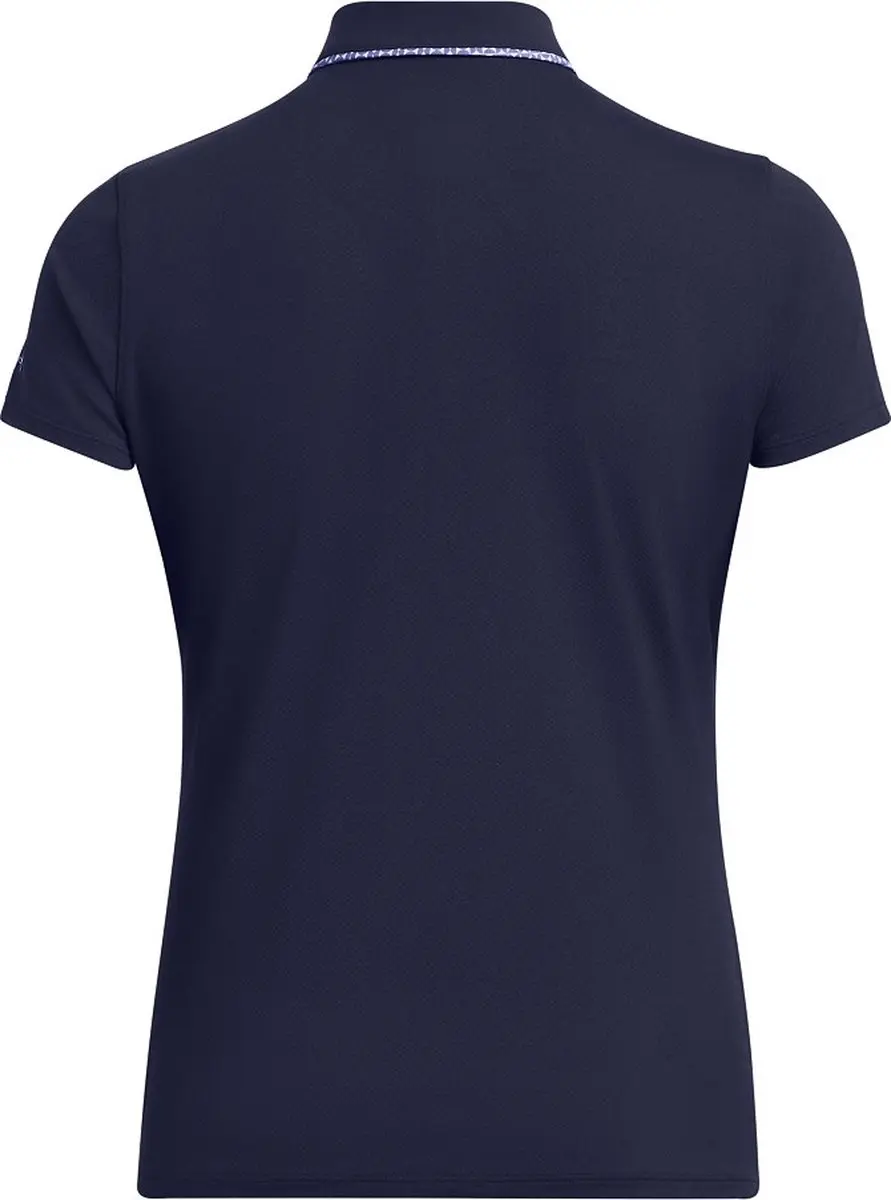 Under Armour Iso-Chill Dames Golfpolo - M - Midnight Navy