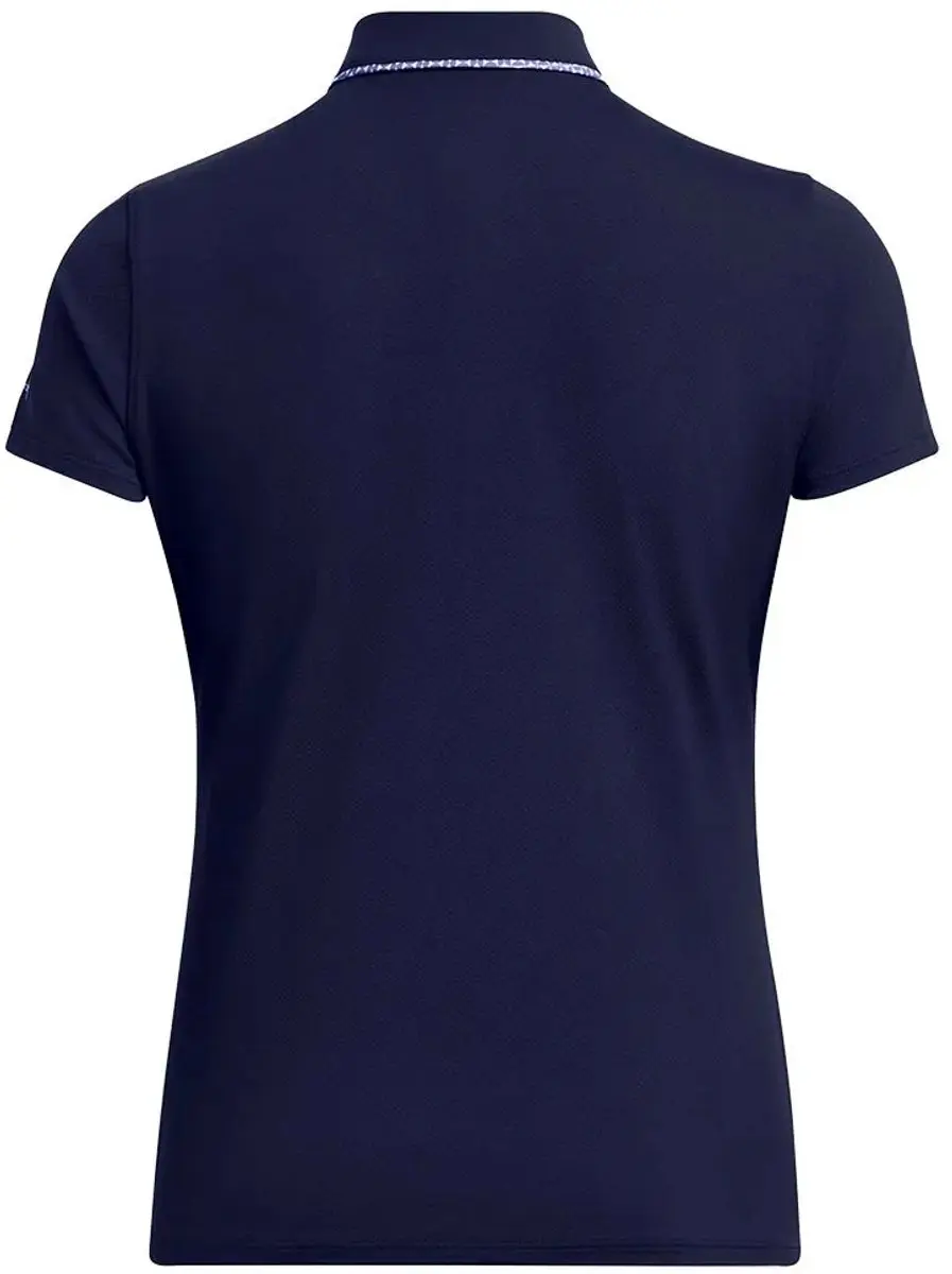Under Armour Iso-Chill Dames Golfpolo - M - Midnight Navy - afbeelding 6 van 6