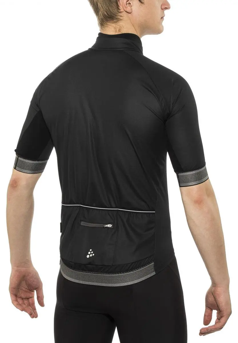 Craft Shield Jersey Korte Mouwen Heren - M - Zwart
