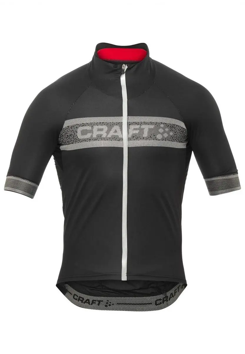 Craft Shield Jersey Korte Mouwen Heren - M - Zwart