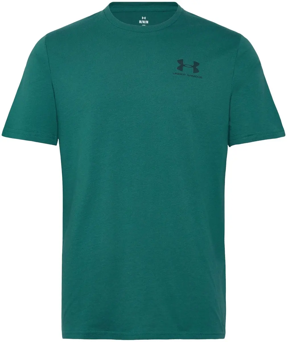 Under Armour UA M Sportstyle LC SS-Grn Heren Sportshirt
