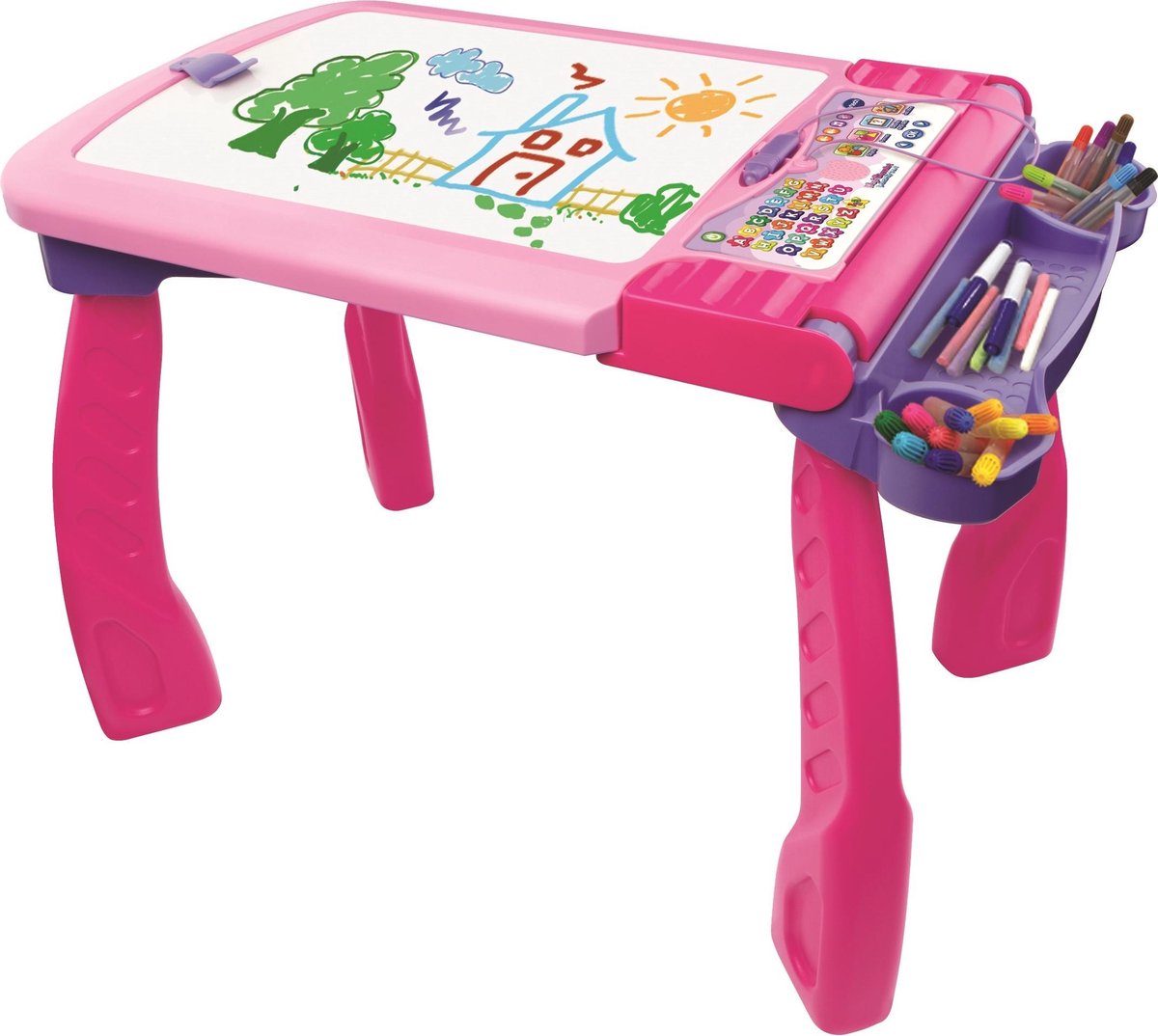VTech DigiArt Magi chevalet interactif 3 en 1 rose Meisjes (in het Frans)