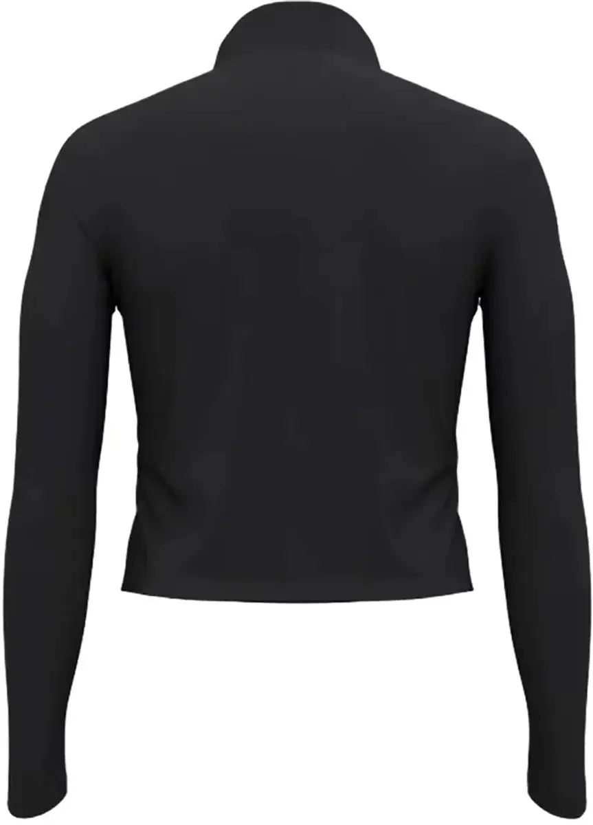 Under Armour Motion Half Rits Lange Mouw T-shirt XS - Zwart