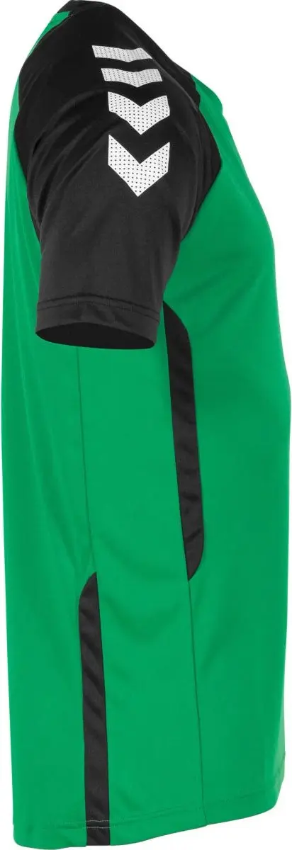 Hummel Authentic Tee Sportshirt - Maat 164 - Groen