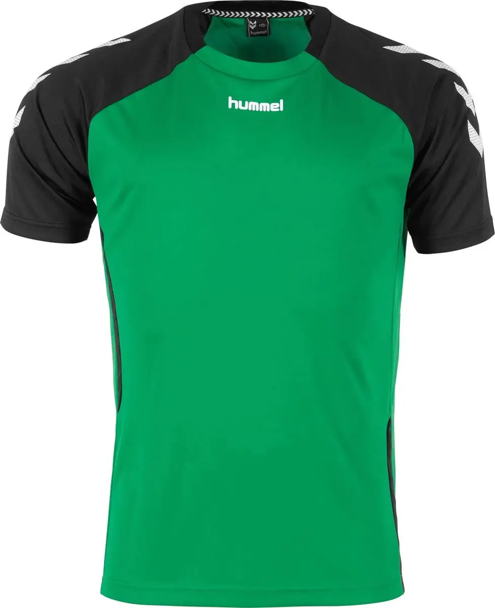 Hummel Authentic Tee Sportshirt - Maat 164 - Groen