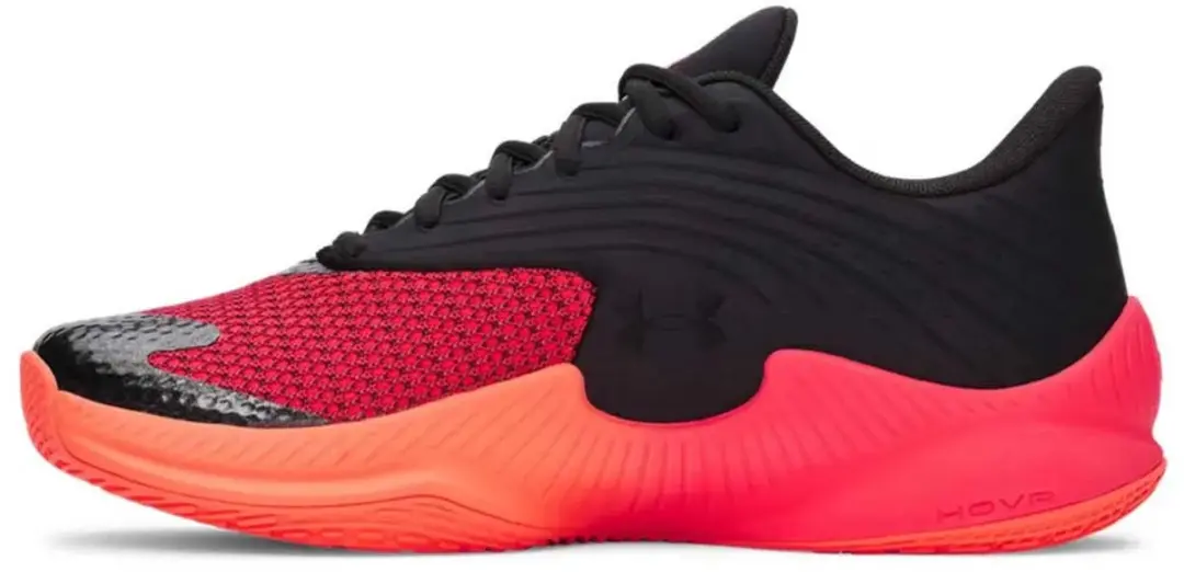 Under Armour Curry Splash 26 Basketbalschoenen - 44 - Black/Electric Tangerine/Racer Red