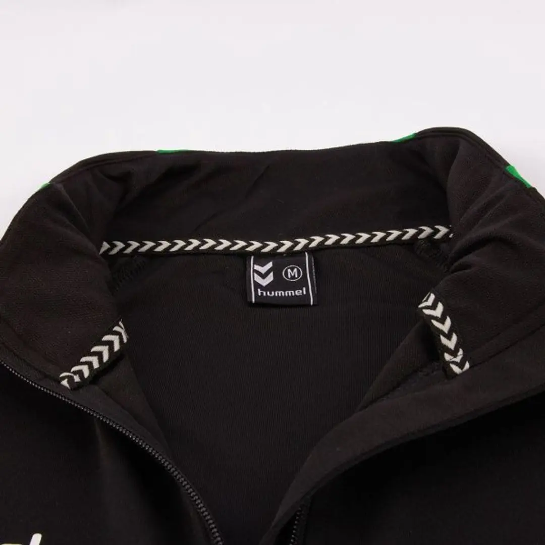 Hummel Authentic 1/4 Zip Sporttrui - Maat L - Groen